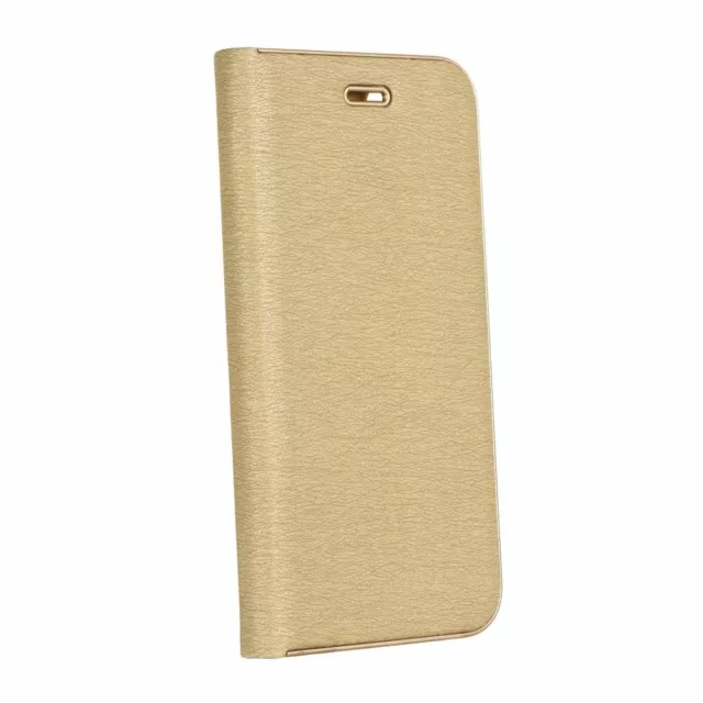 FÜR XIAOMI POCO X6  - BOOK LUNA Cover Tasche Case Schutz Etui Handy Hülle GOLD