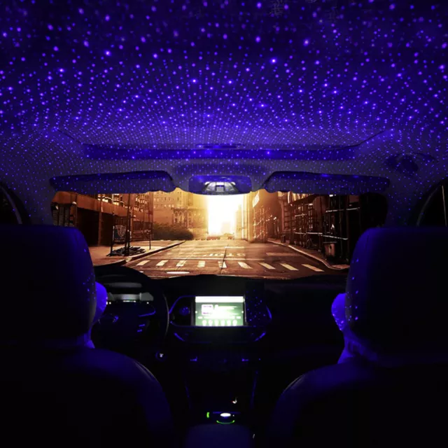 4 In 1 Auto Innenraum Atmosphärenlampe, 48 LED