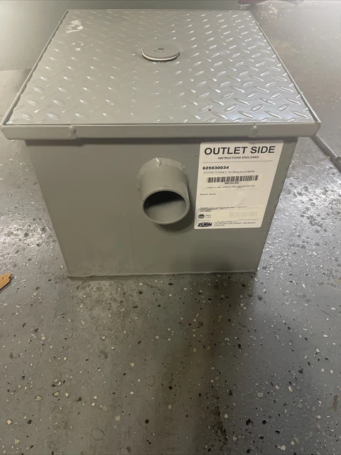 Zurn GT2700-10-2NH - Steel Grease Trap, 10 GPM 2" with Flow Control