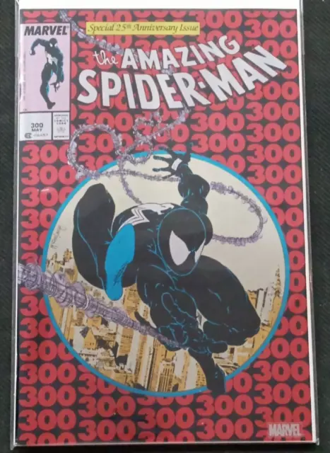 Amazing Spider-Man #300 Foil Facsimile Edition Marvel 2023 VF/NM Comics