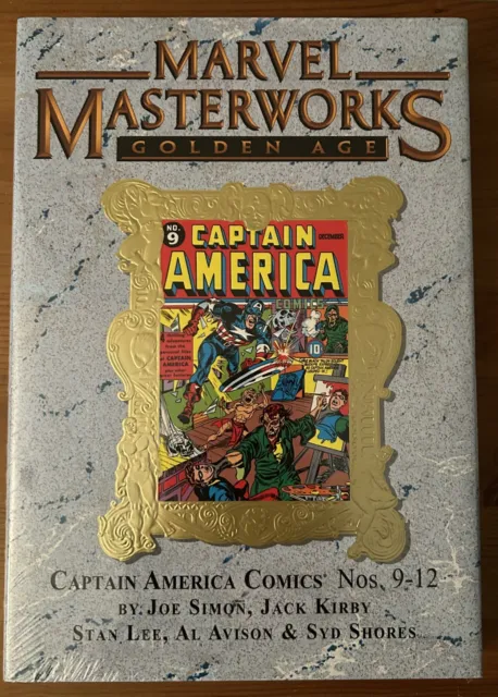Marvel Masterworks Vol. 111 Golden Age Captain America! DM Variant. SEALED!