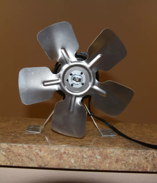 OLDER SODA VENDING machine condenser fan motor, blade & bracket