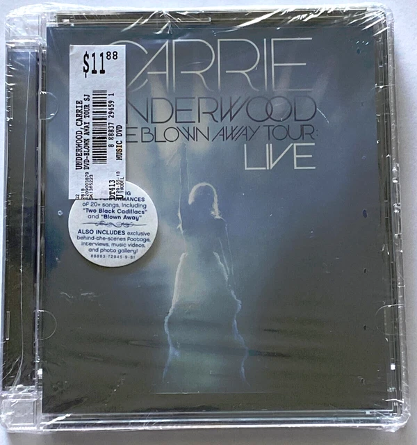 Carrie Underwood - The Blown Away Tour: Live [New DVD] 21 songs Jesus take the