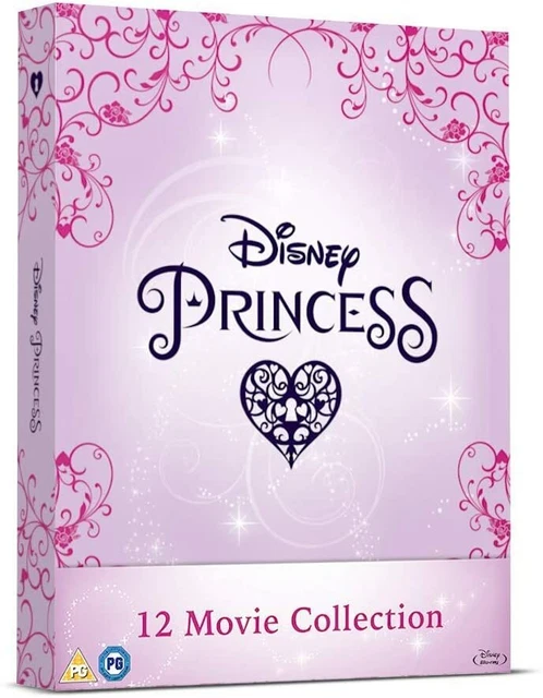 Disney Princess 12 Movie Collection Deluxe Collector's Dvd Boxset New & Sealed