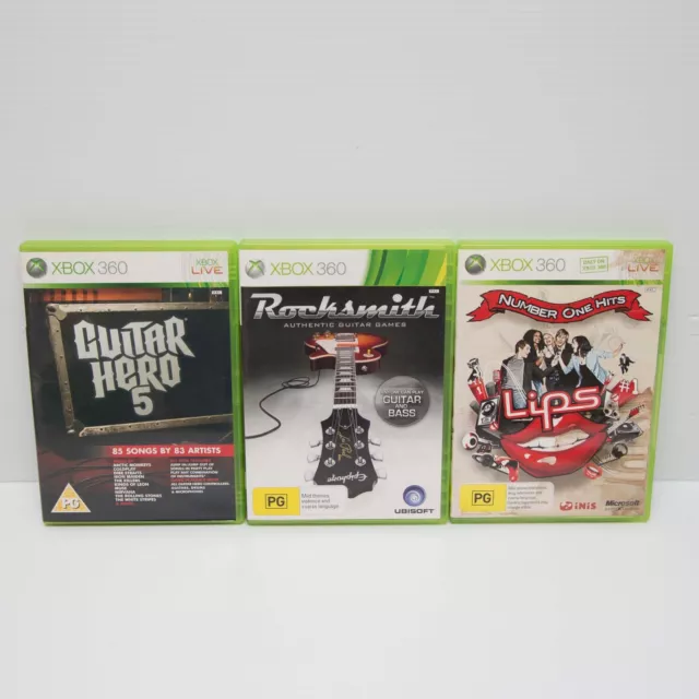 Rocksmith Guitar and Bass Somente jogo Xbox 360 - Game Games