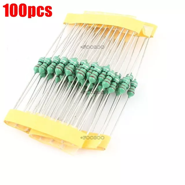 100Pcs 0410 Color Ring Inductance 22Uh 220K 1/2W Axial Rf Choke Coil Inductor bk