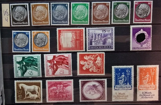 Deutsches Reich-Kleines Lot postfrischer Werte