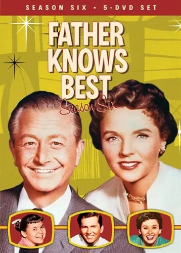 FATHER KNOWS BEST TV SERIES COMPLETE SEASON SIX 6 New Sealed 5 DVD Set