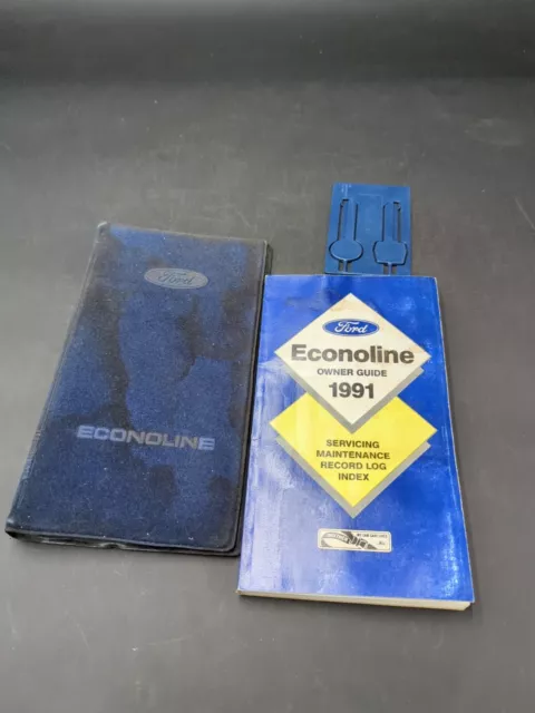 1991 Ford Econoline Van Owners Operators Manual OEM