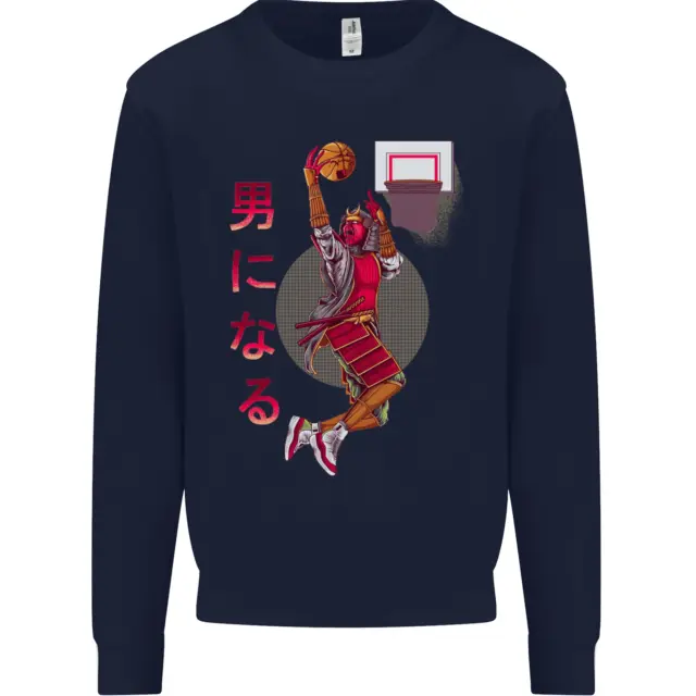 Felpa maglione giocatore di basket samurai uomo 2