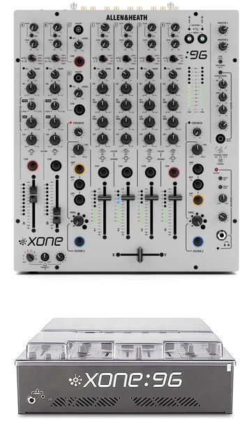 Allen & Heath XONE:96 + Decksaver DS-PC-XONE96 Cover Bundle