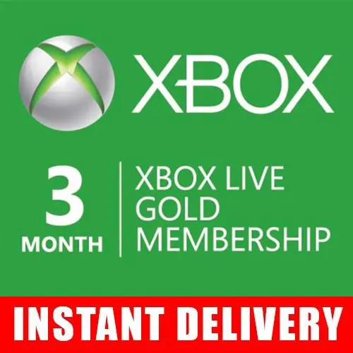 Xbox Live 3 Month Gold Membership