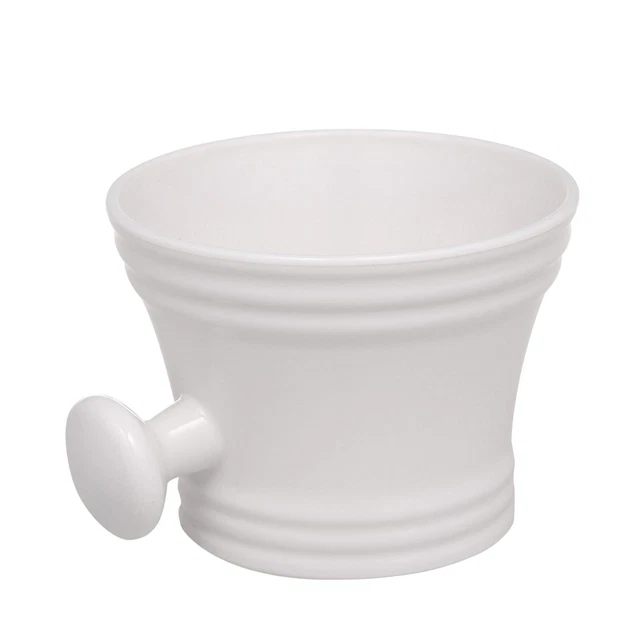Bol De Savon à Raser Traditionnel Barbier Nettoyage Savon Tasse Large Bouche PP