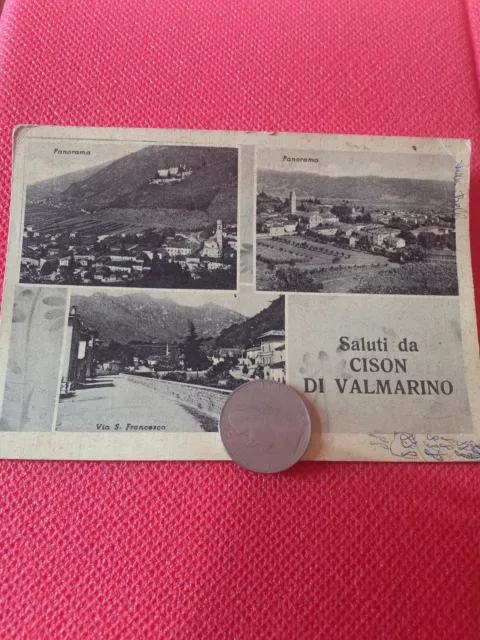 Treviso - Cison di Valmarino stazione climatica - spedita f. g. 1956