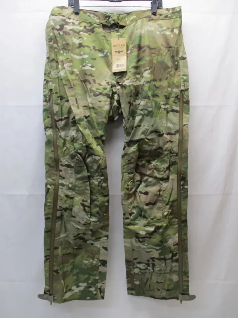 Beyond Clothing A6 Army Ocp Multicam Rain Pants Gore-Tex Trouser Durable Large/R