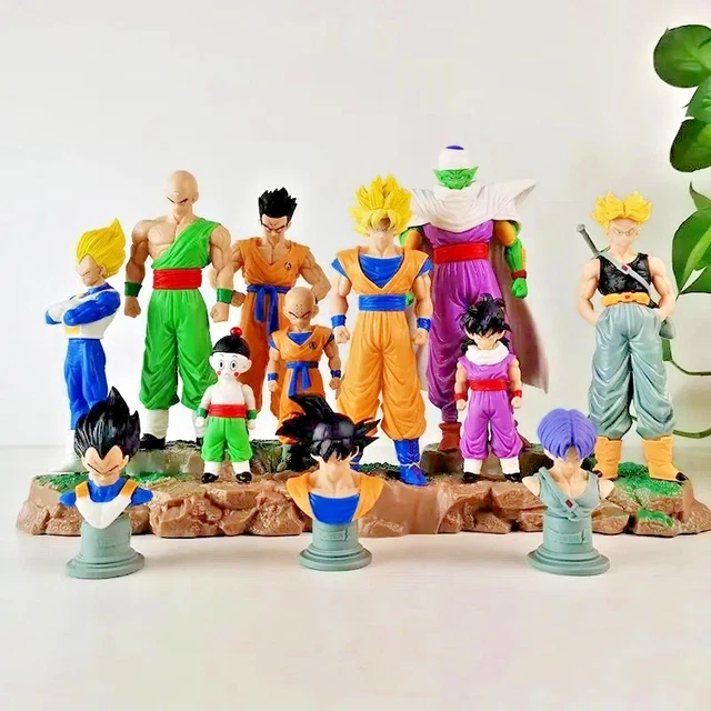 Figurines Dragon Ball Z Bandai – Début 2000, Lot De Collection