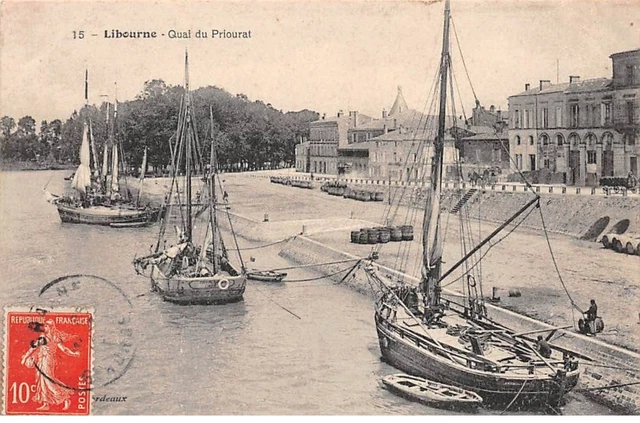 33 - LIBOURNE - SAN43397 - Quai du Priourat