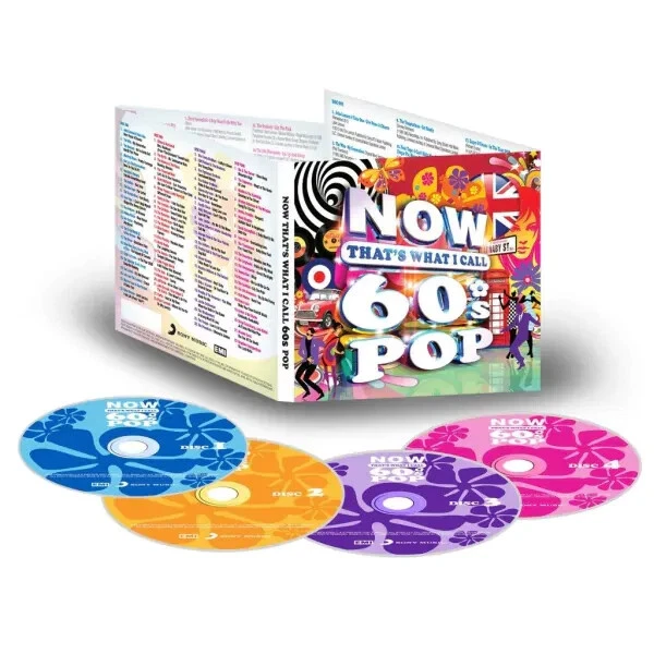 NOW THAT'S WHAT I Call 60s Pop 4 x CD Box Set New Sealed £11.99 ...