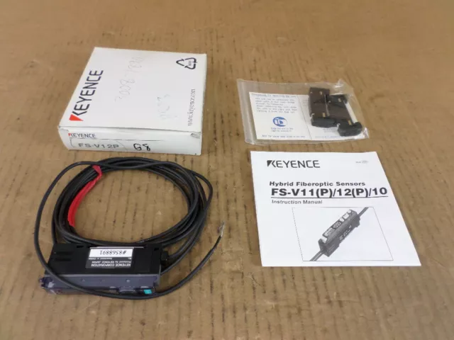 Keyence FS-V12P Fiber Optic Sensor