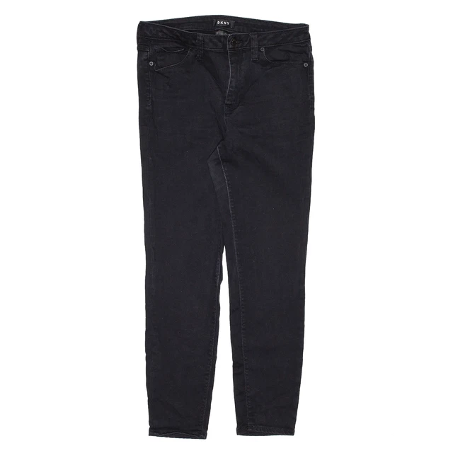 DKNY Black Denim Slim Skinny Jeans Womens W30 L27