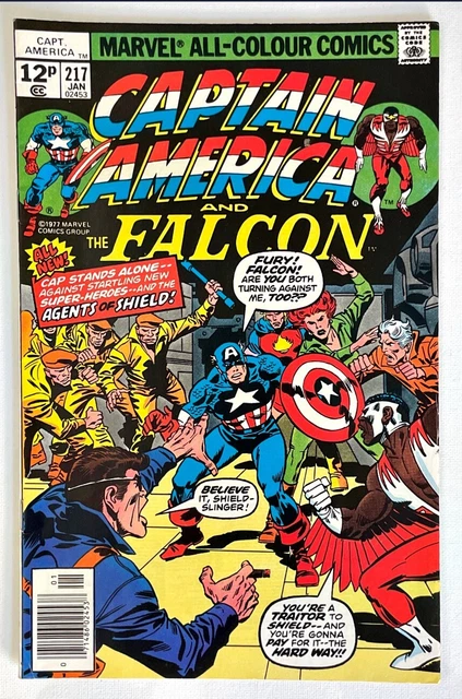 Captain America #217 1st Appearance Quasar Blue Streak and Vamp Marvel Comics