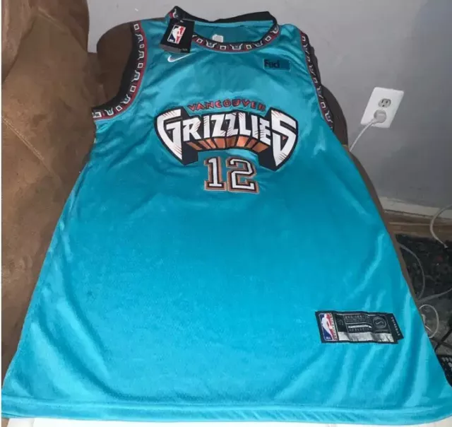 Ja Morant Vancouver Grizzlies Stitched Jersey #12 Mens Swingman Size 52 New