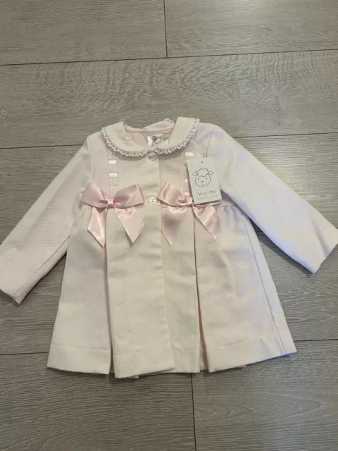 Wee Me Spanish Girls Pink Coat Age 24 Months - BNWT