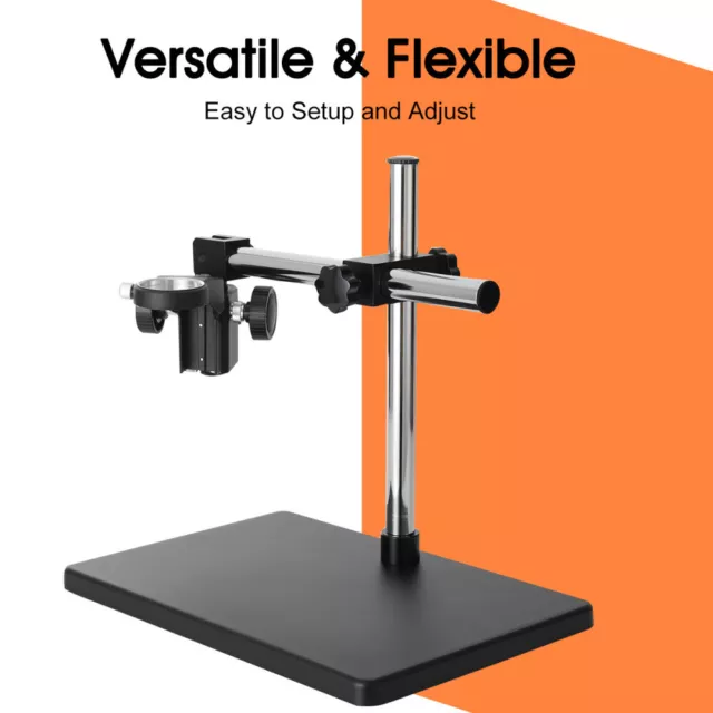 Digital Microscope Camera Table Stand Holder Desktop Boom Stand Adjustable Arm