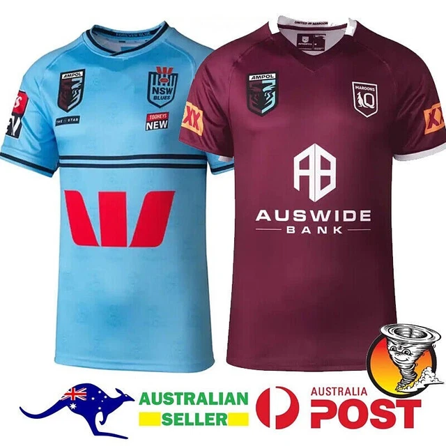 NEW 2023 NSW QLD Jerseys Rugby League Jersey Footy Jumpers NRL State of Origin 46.10 PicClick NEW 2023 NSW QLD Jerseys Rugby League Jersey Footy Jumpers NRL State of Origin 46.10 PicClick