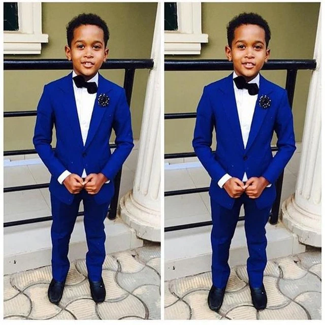 Blue page boy online suits