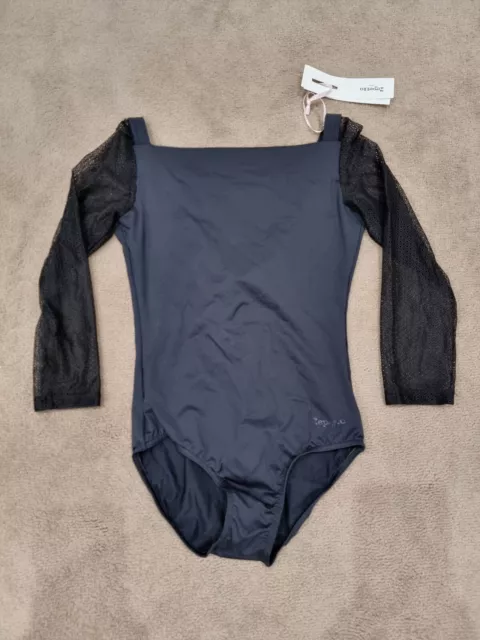 brand new Ballet Leotard Adult Repetto Dancewear Size XSmall black  with tags