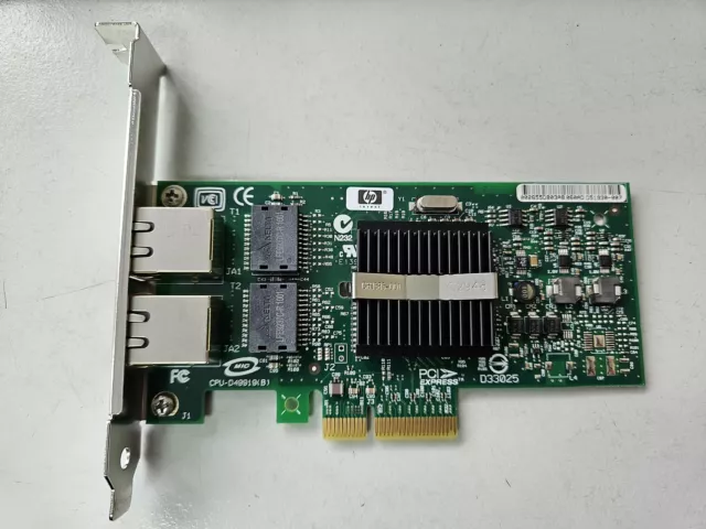 HP NC360T 2-Port Gigabit Ethernet Card ( HSTNS-BN16 412651-001 412646-001 ) REF