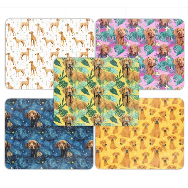Mouse Pad Desk Mat Anti-Slip|Cute Vizsla Puppy Dog Canine Pattern #A2