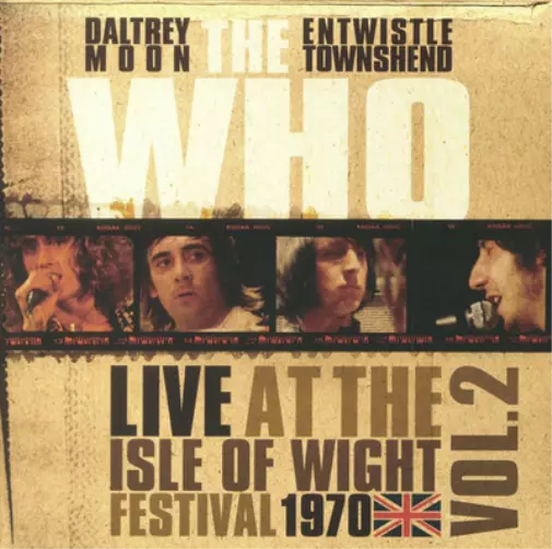 The Who Live at the Isle of Wight Festival 1970 - Volume 2 (Vinyl) 12" Album