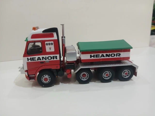 Corgi 1:50 - Camion miniature - Volvo FH12 Banks Bros dieplader Heavy Haulage - Remorque King à