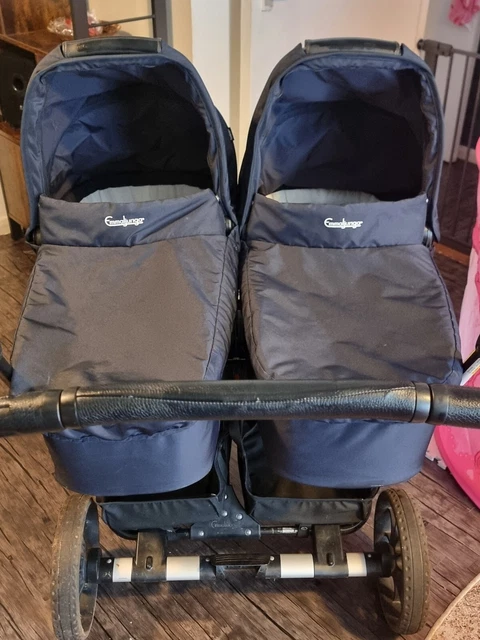 EMMALJUNGA TWIN double pram and buggyEmmaljunga twin double
