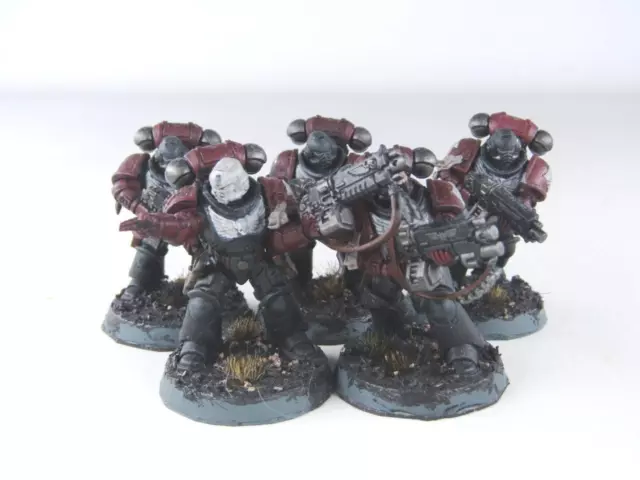 (6011) Primaris Intercessors Squad Raven Guard Adeptus Astartes 40k 30k