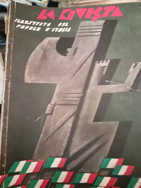 Rivista Illustrata Popolo Italia Novembre 1926 Futurismo Mario Sironi