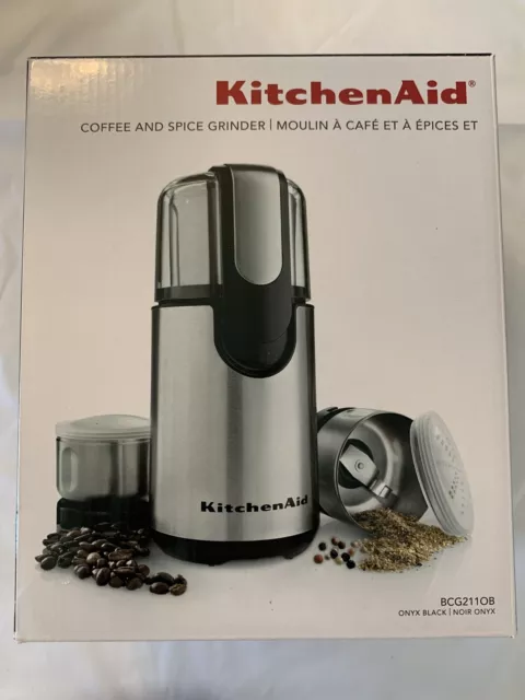 Moulin à café et à épices KitchenAid, BCG211OB neuf