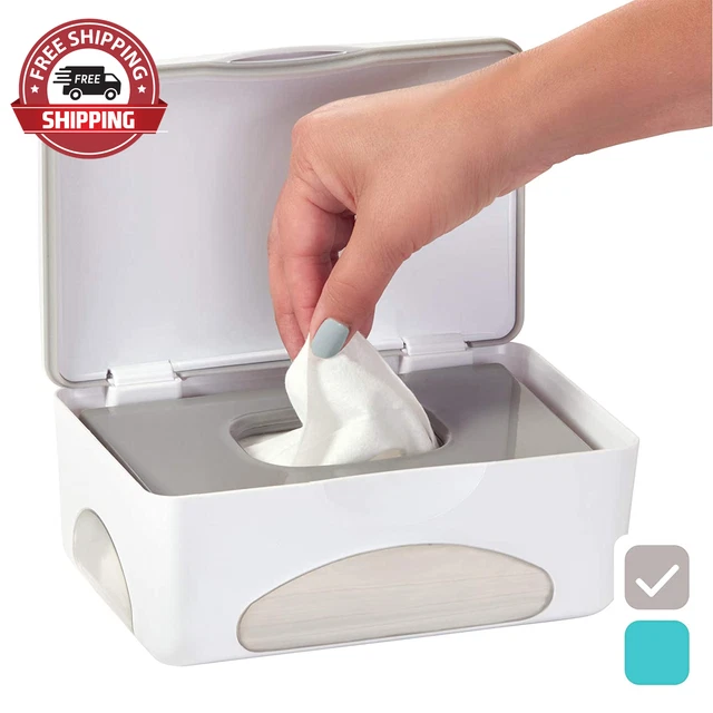 Diaper Wipes Dispenser Baby Wipes Case | Baby Wipe Holder Keeps Wipes Fresh | No