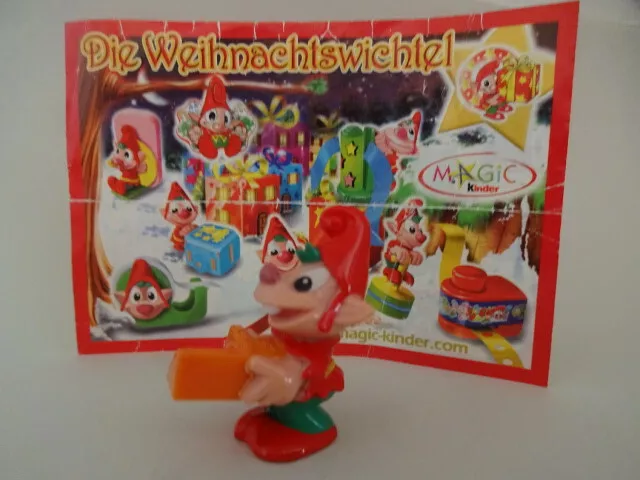 Weihnacht 2005 / Serie Wichtel / S-N-8 - Schleifenmacher-Wichtel + BPZ