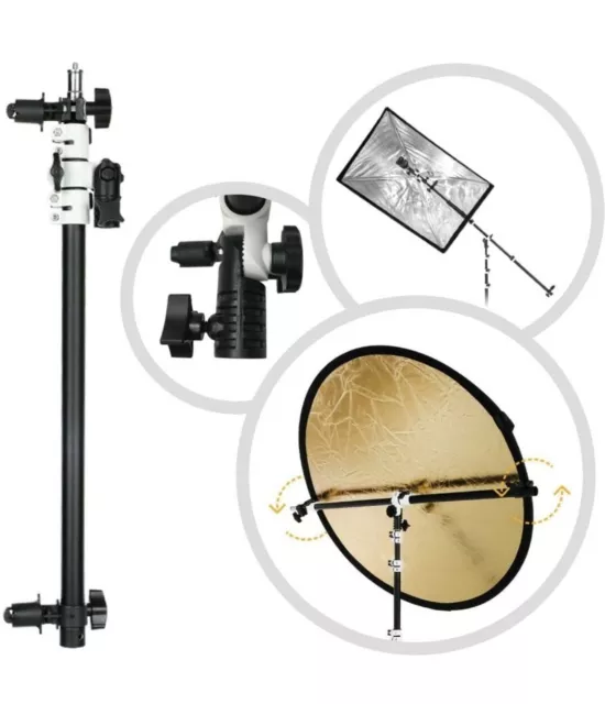 Fotoconic Multi Functional Reflector Holder, Boom Arm, Background Crossbar