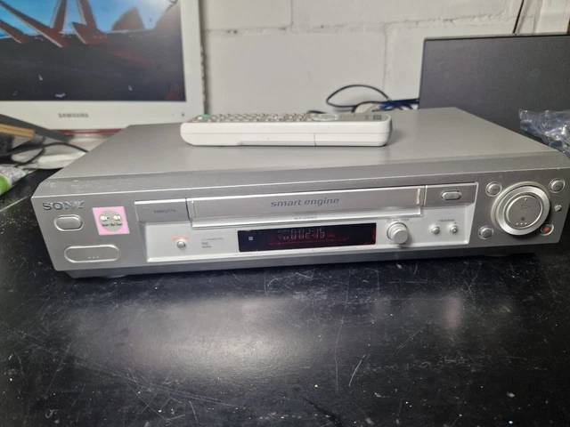 JVC HR-7722 SUPER-VHS-ET Video-Recorder SVHS +Remote -TESTED-VCR JOG A2