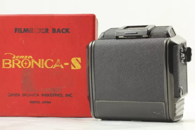 [Exc+5] Zenza BRONICA Roll Film Back Magazine Holder 6x6 for S w/Box From JAPAN