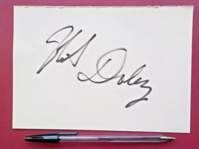 Micky Dolenz, The Monkees, Original Hand Signed Autograph 2001/2002