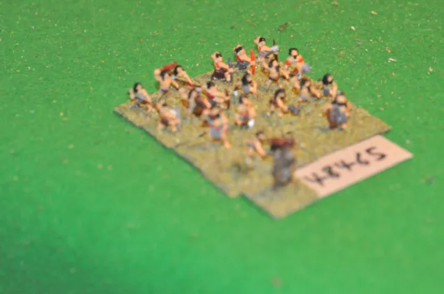 15mm fantasy / neanderthals - warriors (as photo) 22 figs - inf (48465)