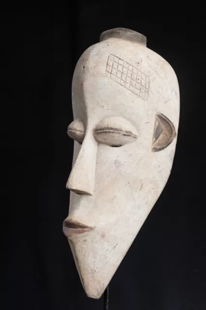 Fang Ngil Judicial Mask, Central Gabon, African Tribal Art, Sculpture