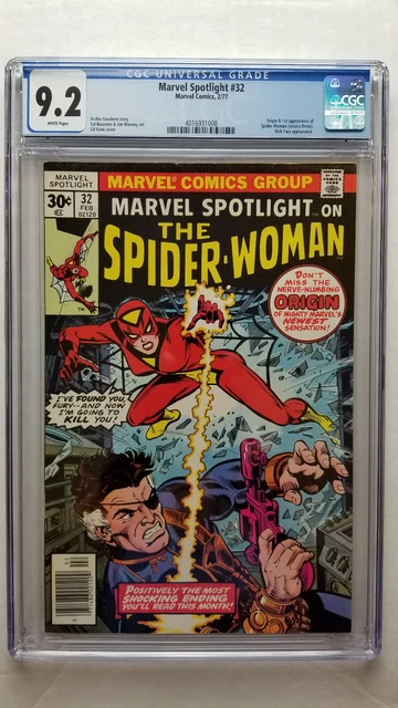 Marvel Spotlight #32 CGC 9.2 NM-   1st Appearance of Spider-Woman
