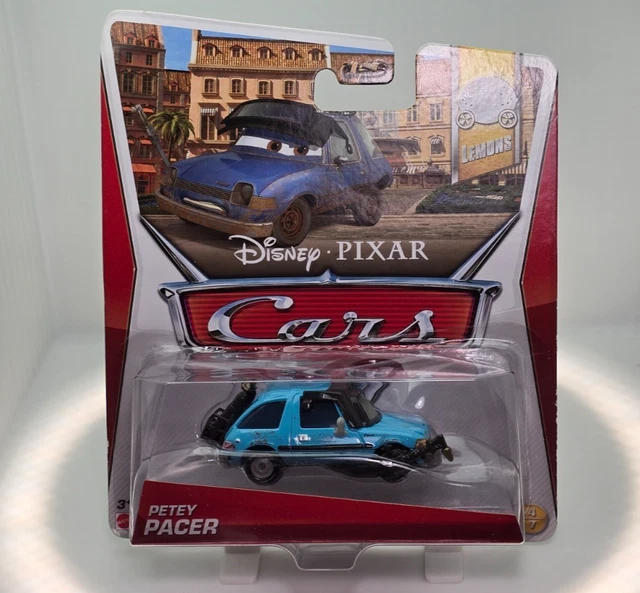 DISNEY CARS 2 Petey Pacer With Torch Lemons 2013 Mattel 1:55 *Non
