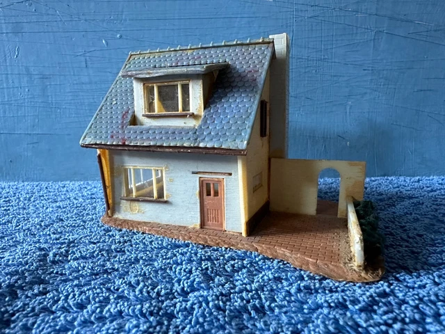 Maison Pavillon De Famille Faller Avec Grande Cheminée - Maquette Réf. 206 D'occasion Pour Modélisme